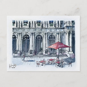 34 : Elizabeth Street Postcard