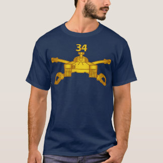 34th Armour Regiment Armour Branch wo Txt T-Shirt