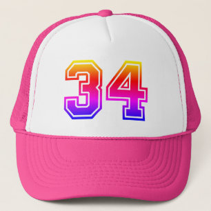 34th Birthday Party Trucker Hat