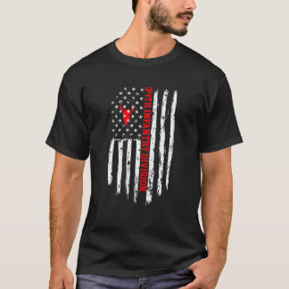 34Th Infantry Division American Flag T-Shirt