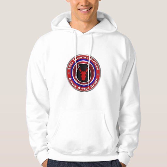 34th Infantry Division Hoodie (Front)