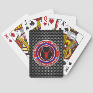 34th Infantry Division Keepsake Playing Cards