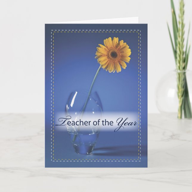 3500 Teacher of the Year Congratulations Card (Front)
