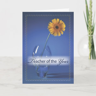 3500 Teacher of the Year Congratulations Card