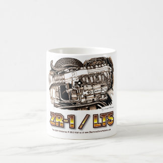 350 LT5 ZR1 Corvette Engine Coffee Mug