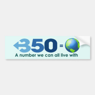 350 Now! Bumper Sticker