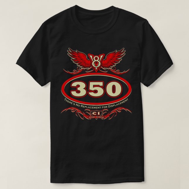 350 V8 2 T-Shirt (Design Front)