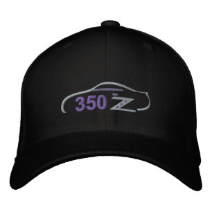 350Z Car Outline Embroidered Hat