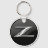 350Z Emblem Z Badge Keychain