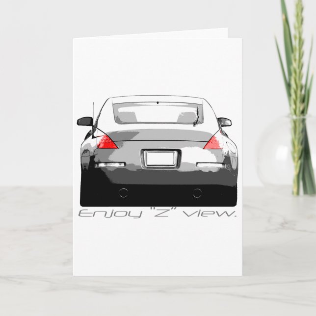 350Z "Enjoytheview." Card (Front)