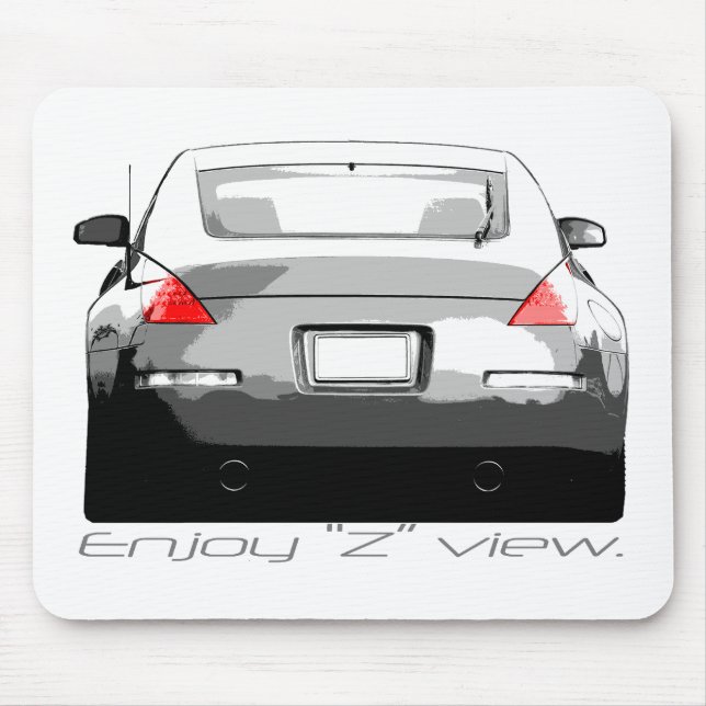 350Z "Enjoytheview." Mouse Mat (Front)