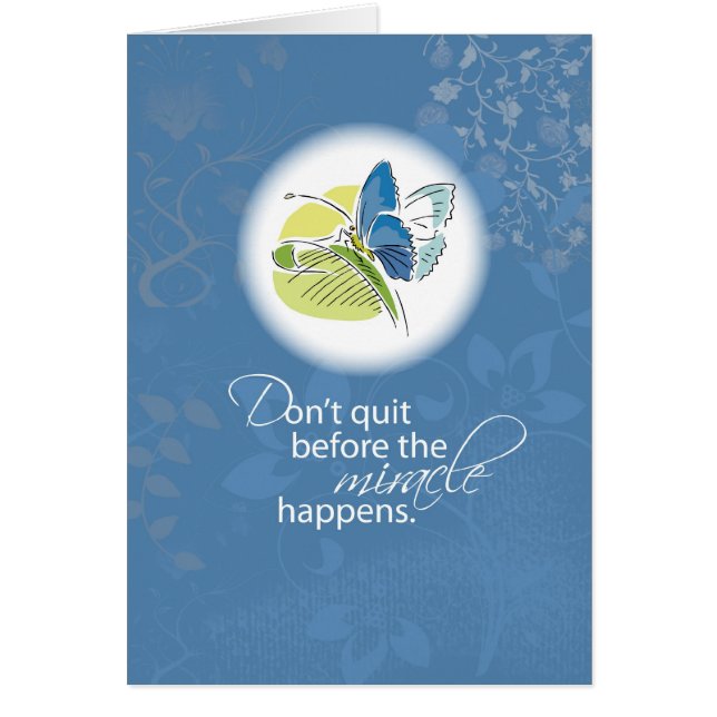 3512 Don't Quit Butterfly (Front)