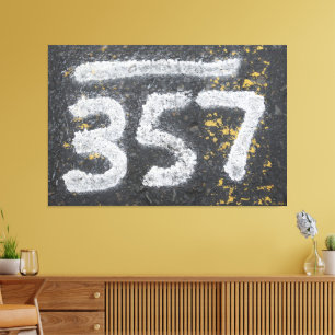 357 Mason's and Angel Number Canvas Print