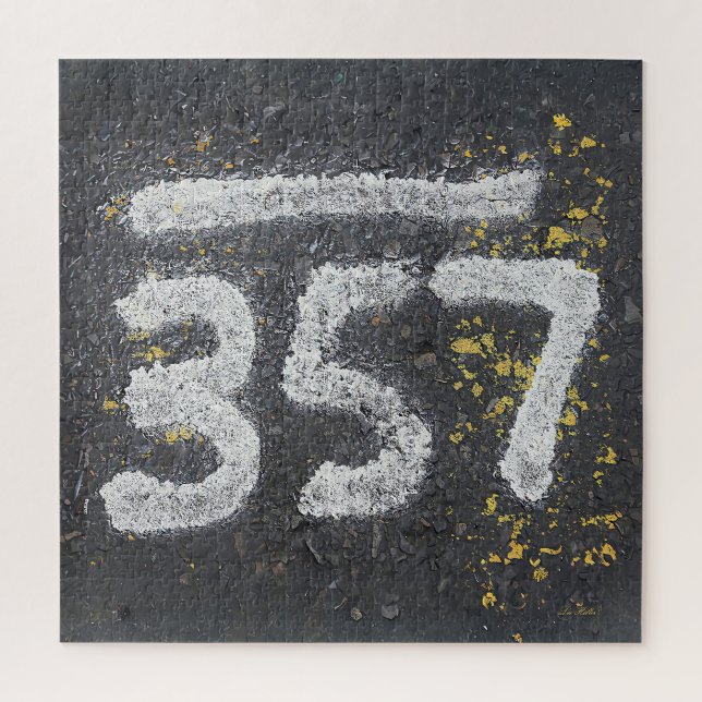 357 Mason's and Angel Number Jigsaw Puzzle (Vertical)