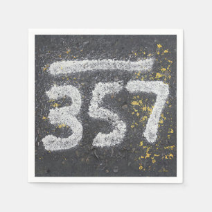 357 Mason's and Angel Number Napkin