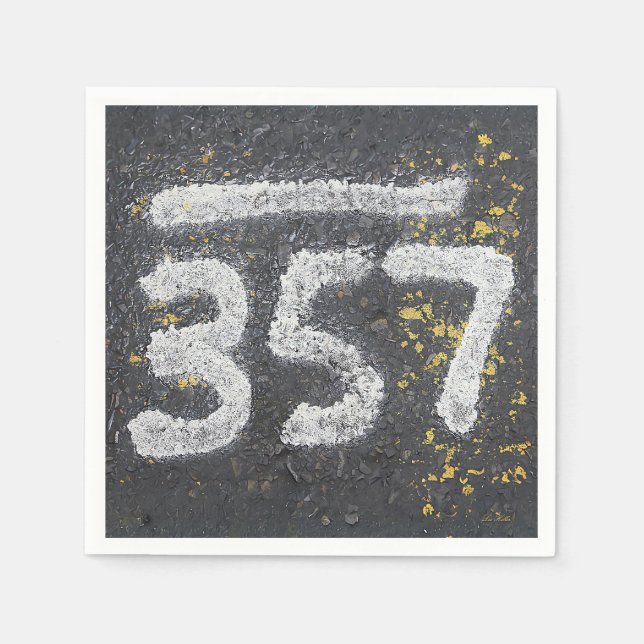 357 Mason's and Angel Number Napkin (Front)