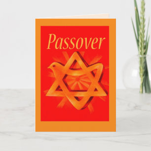 3583 Passover Red-Gold Card