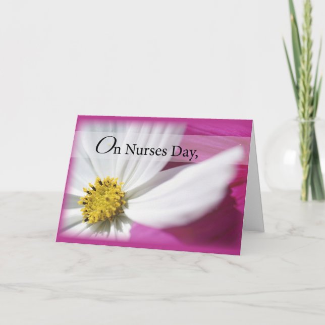 3598 Nurses Day Pink Card (Front)
