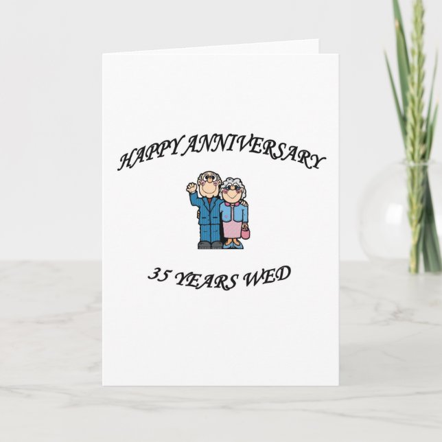 35. ANNIVERSARY CARD (Front)