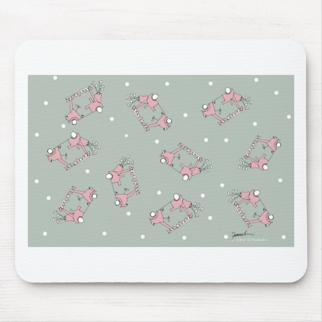 35) Golf Design from Tony Fernandes Mouse Mat (Front)