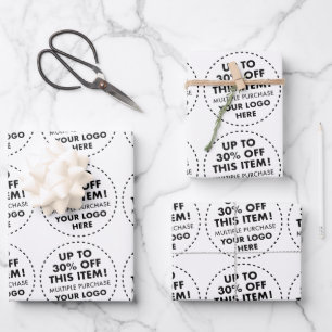 35% OFF Bulk Buy Discount Custom EDGE ALIGN TILING Wrapping Paper Sheet