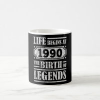 35 Year Old 1990 Birth Of Legend 35th Birthday