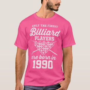 35 Year Old Pool Player 35Th Birthday Billiards T-Shirt