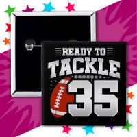 35 Year Old Tackle Football Party 35th Birthday