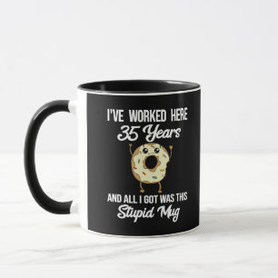 35 Year Work Anniversary Appreciation Gift Mug