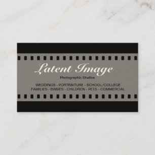 35mm Film 010 (Cream) Business Card