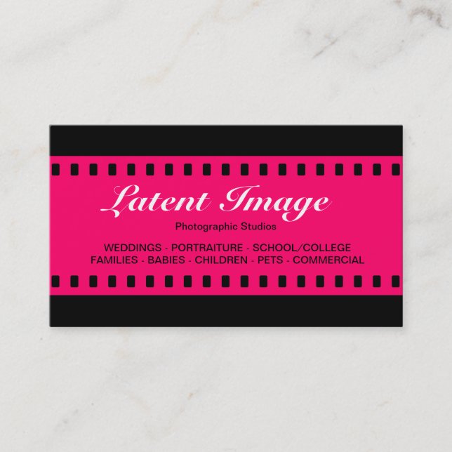 35mm Film 08 Business Card (Front)