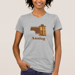 35mm Film Analogue Design Personalised T-Shirt