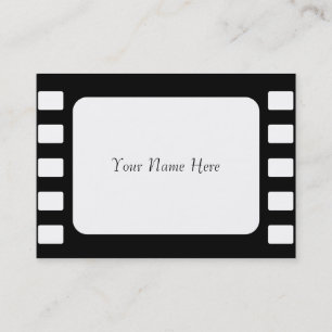 35mm Film, Your Name Here Business Card