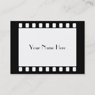 35mm Film, Your Name Here Business Card