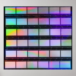 35mm Filmstrips: Scanner Light Effects Poster