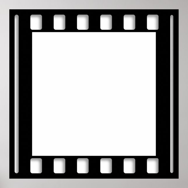 35mm Movie Star Hollywood Film Cinema Template Poster (Front)