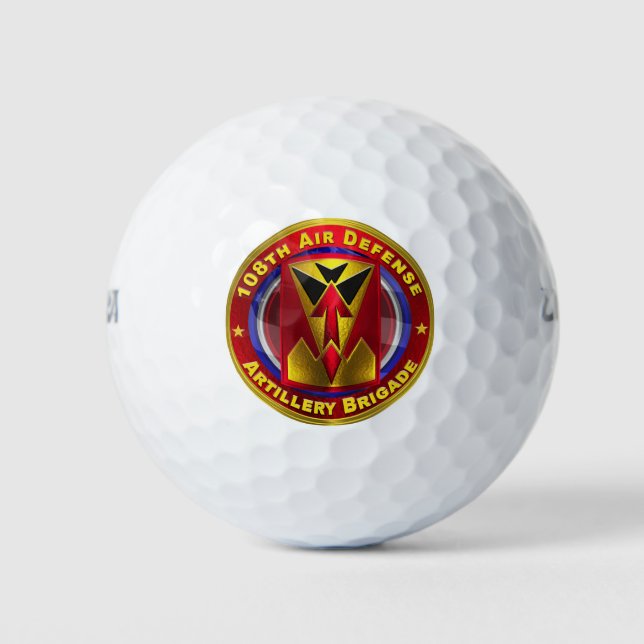35th Air Defence Artillery Brigade  Golf Balls (Front)