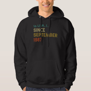 35th Birthday 35 Years Old Goat Since September 19 Hoodie
