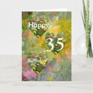 35th Birthday Card