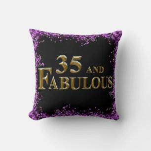 35th  Birthday  Cushion