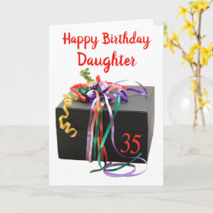 35th Birthday Customisable Card