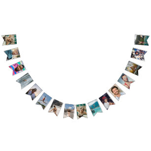 35th Birthday Party Fun 16 Photo Banner Custom 