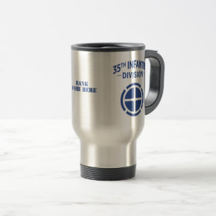 35th Infantry Division Badge - Customisable Travel Mug
