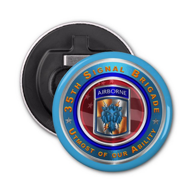 35th Signal Brigade-Airborne Bottle Opener (Front)