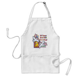 35th Wedding Anniversary Gifts Standard Apron
