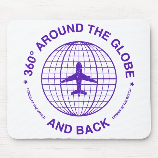 360 globally and vice versa mouse mat (Front)