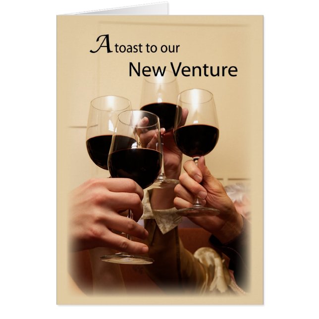 3641 Toast to New Venture (Front)