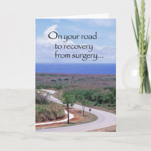 3646 Road to Recovery after Surgery Card