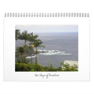 365 Days in Paradise Calendar