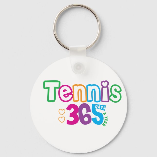 365 Tennis Key Ring (Front)